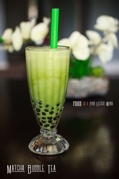 matcha bubble tea recipe matcha milk tea boba food is four letter word