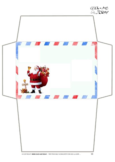 If you are looking for free printable envelope from santa template you ve come to the right place. Santa Envelopes Free Downloadable - Usha Greetings