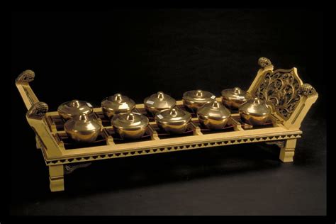 Gamelan Gongs With Stand