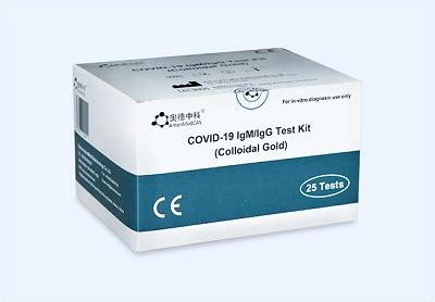 Covid Igm Igg Rapid Test Kit Colloidal Gold Amon Specification