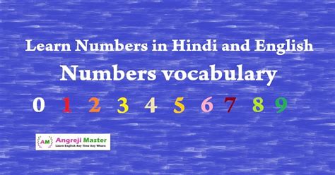 Do you want to learn the hindi numbers? Hindi numbers 1 To 100 - Counting In Hindi