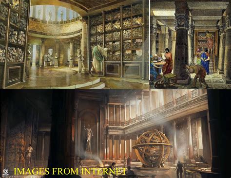 What Happened To The Great Library At Alexandria Library Of
