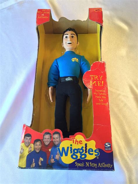 The Wiggles Anthony Original Talking Speak And Sing 15 Doll New Nib