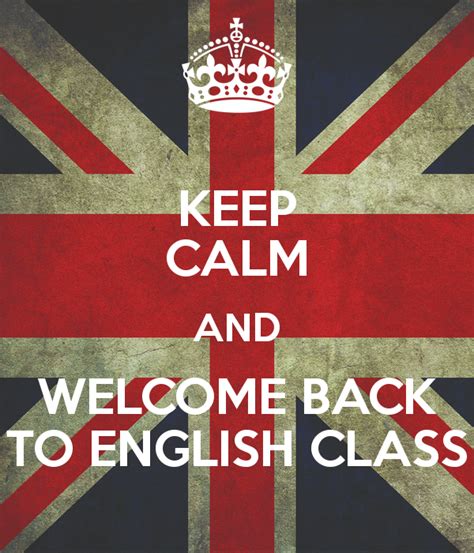 English Time With Ana Welcome Back To English Class