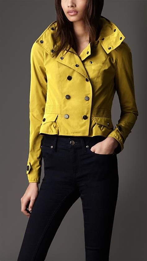 cropped peplum jacket burberry fashion fashion stayle women wear