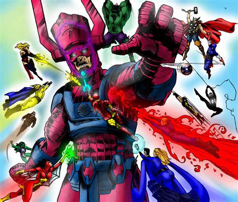 Marvel Vs Galactus By Marvelfans On Deviantart
