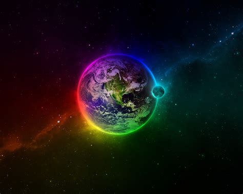 Free Download Multi Colored Planet In Space Full 1080p Ultra Hd