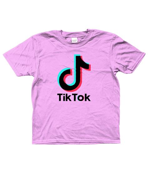 Personalised Kids Tik Tok T Shirt Etsy