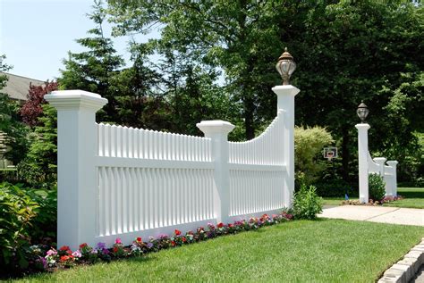 Light exterior home depot outdoor lighting outdoor lighting. illusions majestic vinyl pvc fence posts entryway driveway ...