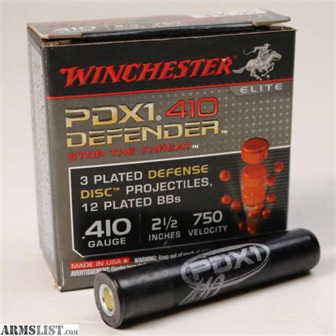 armslist for sale winchester pdx1 410 buckshot for personal defense