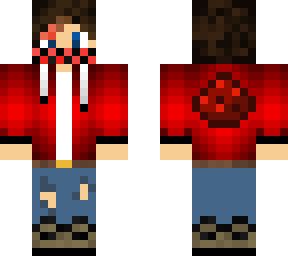 Redstone ore can generate in the overworld in the form of mineral veins. Mr Redstone | Minecraft Skins