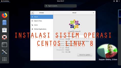 Instalasi Linux Centos Pada Virtual Box Youtube