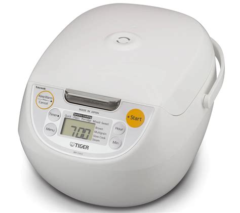 Tiger Jbv S U Cup Uncooked Micom Rice Cooker Qvc Com