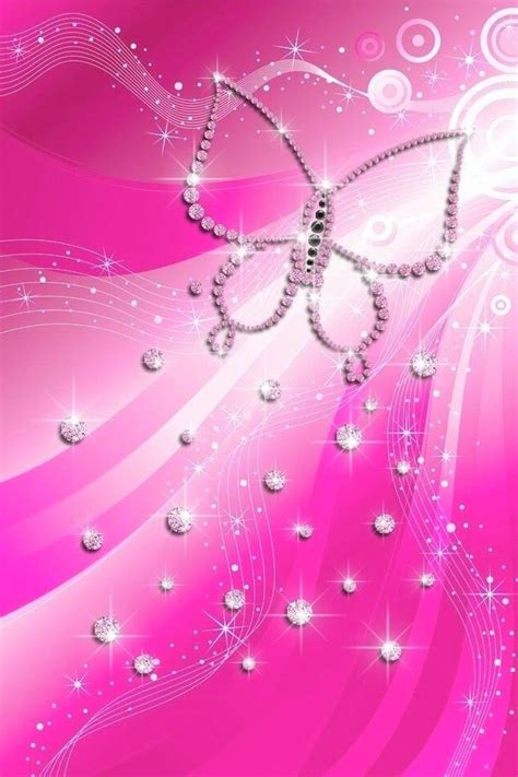 Download these pink butterflypink butterfly background or photos and you can use them for many purposes, such as banner, wallpaper, poster background as well as powerpoint background and. Pink and silver sparkly | Pink wallpaper girly, Bling ...