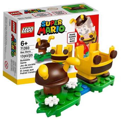 Super Mario Lego Bee Mario Power Up Pack 71393 Toys And Gadgets