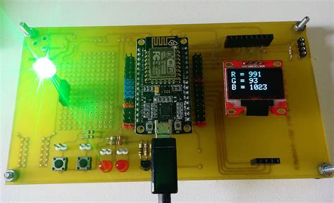 Esp8266 Wifi Module Control Rgbled Mikro Arduino