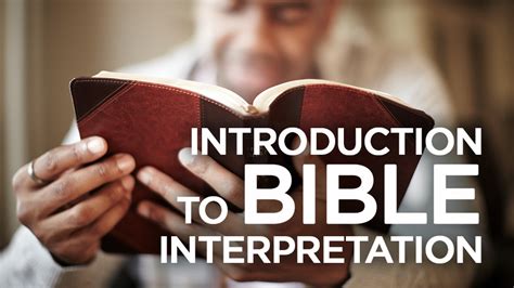 36 Introduction To Bible Interpretation Ibi Edifi