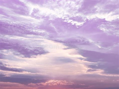 Abstract Cloudy Background Beautiful Natural Streaks Of Sky And Clouds