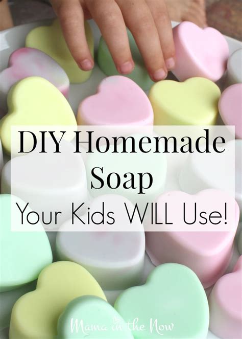 How To Make Handcrafted Soap Your Kids Will Love Diy Soap Diy For