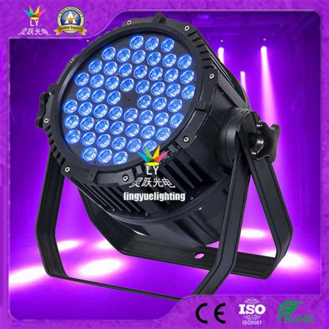 Outdoor Dj Stage Lighting 54x3w Rgb 3in1 Led Waterproof Par Can China