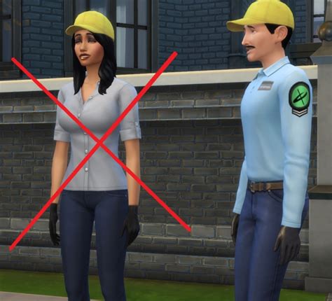 Space Maintenance Uniform Fix By Dorsal Axe At Mod The Sims Sims 4