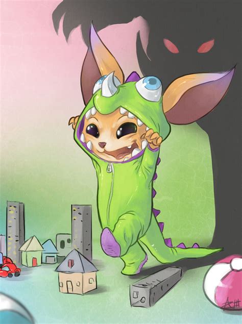 Gnar League Of Legends Image 1759868 Zerochan Anime Image Board