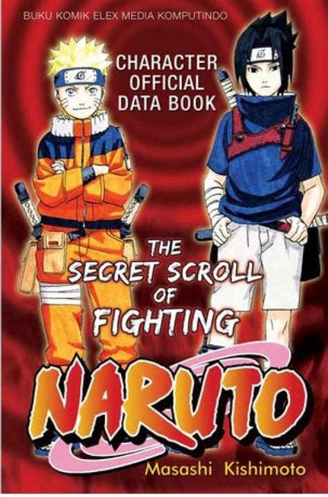 The Secret Scroll Of Fighting Naruto Character Official Data Book