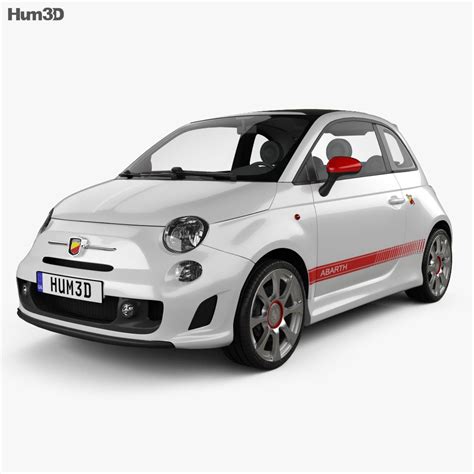 Fiat 500 Abarth 2014 3d Model Vehicles On Hum3d