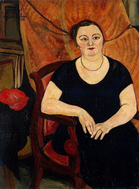 Suzanne Valadon French Painter 1865 1938 Mme Kars 1922 Figure