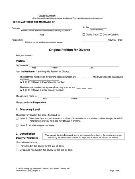 Divorce Papers Pdf Fill Online Printable Fillable Blank Pdffiller