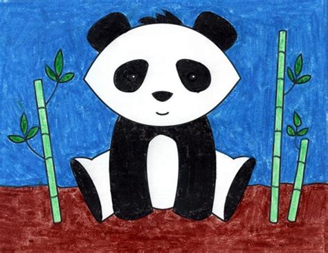 How To Draw A Panda Bear · Art Projects For Kids Panda Bear Art Bear