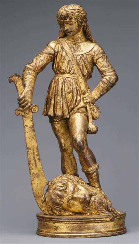 David With The Head Of Goliath Bartolomeo Bellano 64 304 1 Work Of Art Heilbrunn
