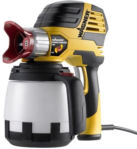 There are huge advantages to using an electric paint spary guns as they apply paint evenly, giving the appearance of a smooth and unblemished surface. NEW Wagner Pro Airless Hand-Held Paint Sprayer Electric ...