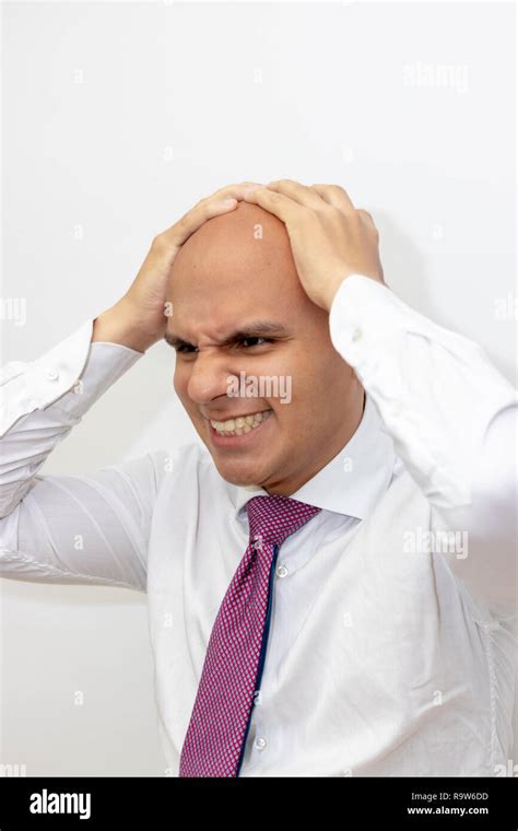 Angry Bald Head Man Hi Res Stock Photography And Images Alamy