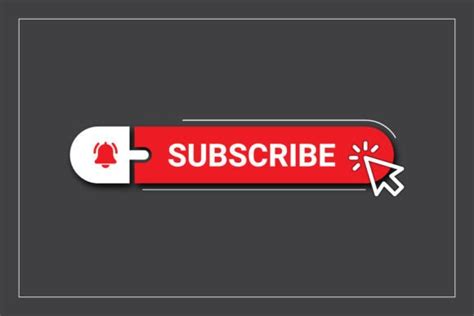 Youtube Subscribe Button Illustration Graphic By Dexignbuzz · Creative