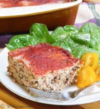 Turkey Quinoa Meatloaf Recipe SparkRecipes