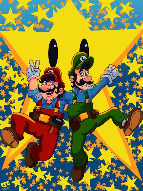Artstation Mario Brothers
