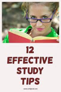 12 Effective Study Tips
