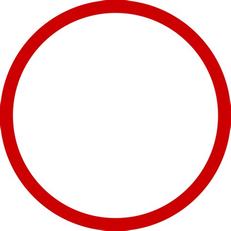 Red Circle Outline Png Download Free Png Images
