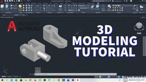 Autocad 2021 3d Basic Tutorial For Beginners Youtube