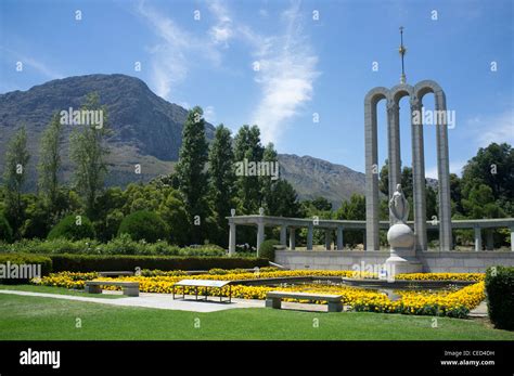 The Huguenot Monument In Franschhoek South Africa Stock Photo Alamy