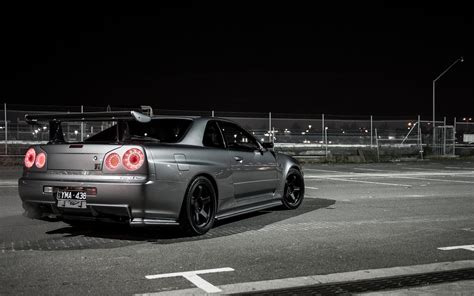 Download, share or upload your own one! Autos nissan skyline r34 gt-r jdm wallpaper | AllWallpaper ...