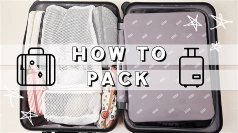 How To Pack Like A Pro Pack With Me 4 Day Carry On Trip Travel