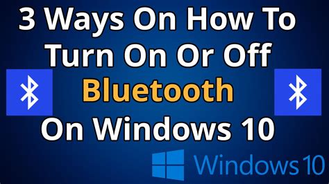 Hence, follow the steps below to turn on. Windows Action Center Bluetooth