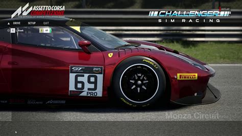 Assetto Corsa Competizione Monza Hotlap 1 49 395 Ferrari 488 GT3