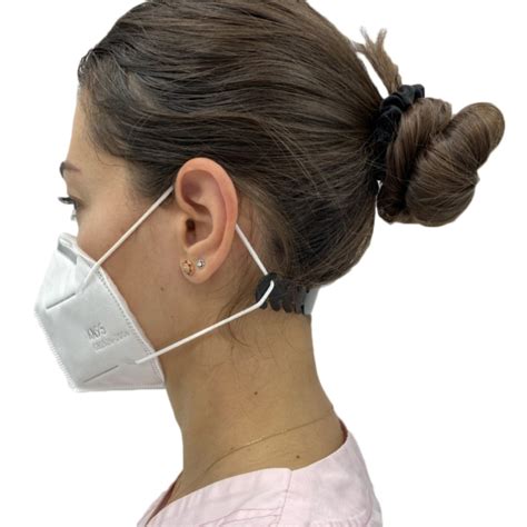 Ear-Loop Face Mask Extenders With 4 Adjustable Positions (5pk