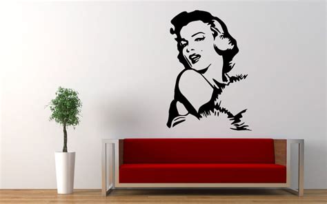 Marilyn Monroe Vinyl Sticker Wall Decal 24 X 16 On Storenvy