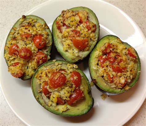 The Green Cottage Recipe Box Baked Stuffed Avocados
