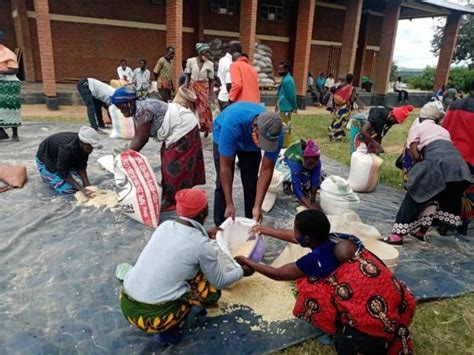 Maize Distribution In Malawi Orant Charities Africa