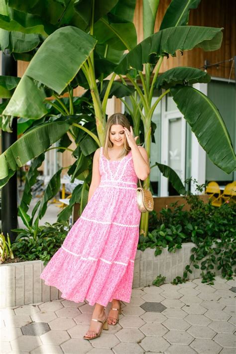 Lilly Pulitzer Pollie Midi Dress Thrifty Pineapple